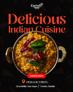 Indian cuisine promo sample